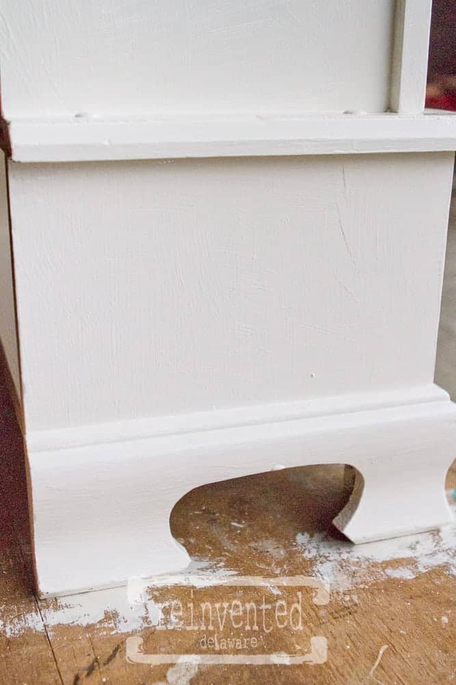 painted old furniture makeover