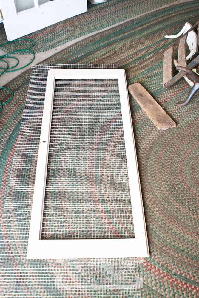 gun cabinet makeover upcycled project