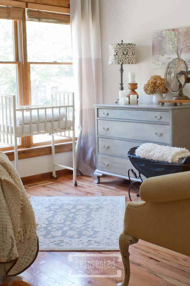 vintage cozy guest bedroom