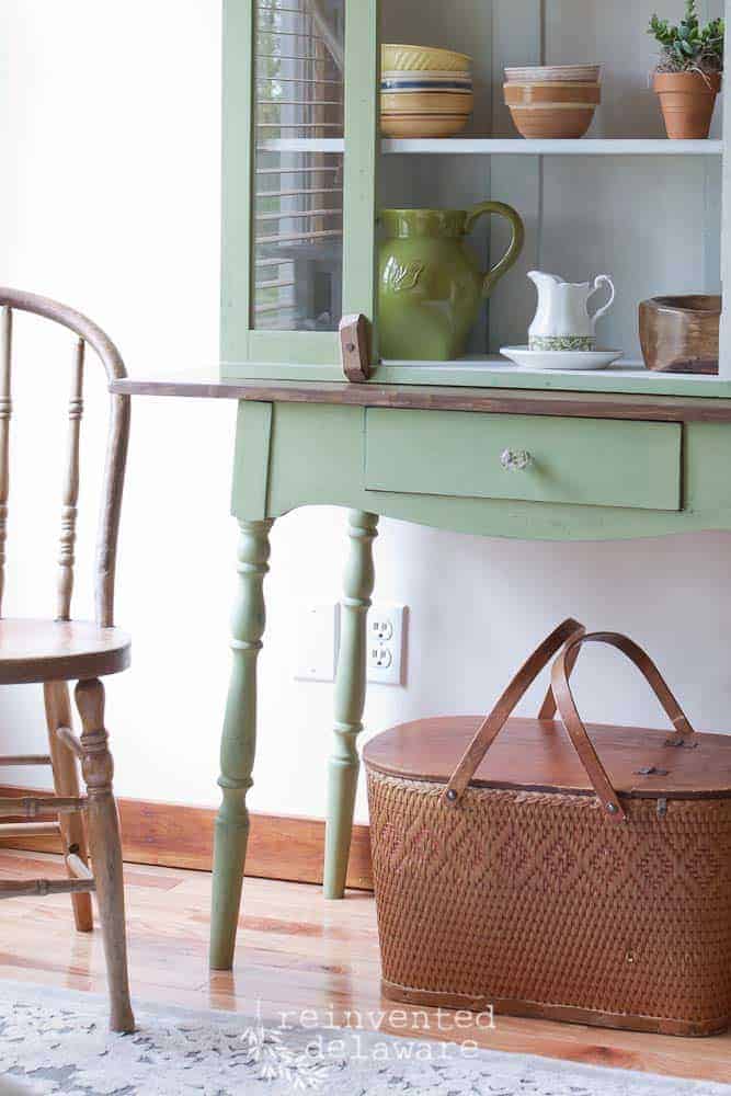 Antique Hutch Makeover