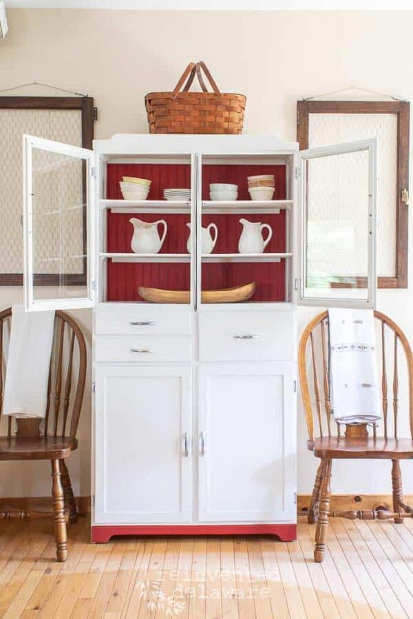 Vintage Kitchen Cupboard Reveal Reinvented Delaware