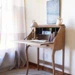Antique Oak Fold Down Desk | The After