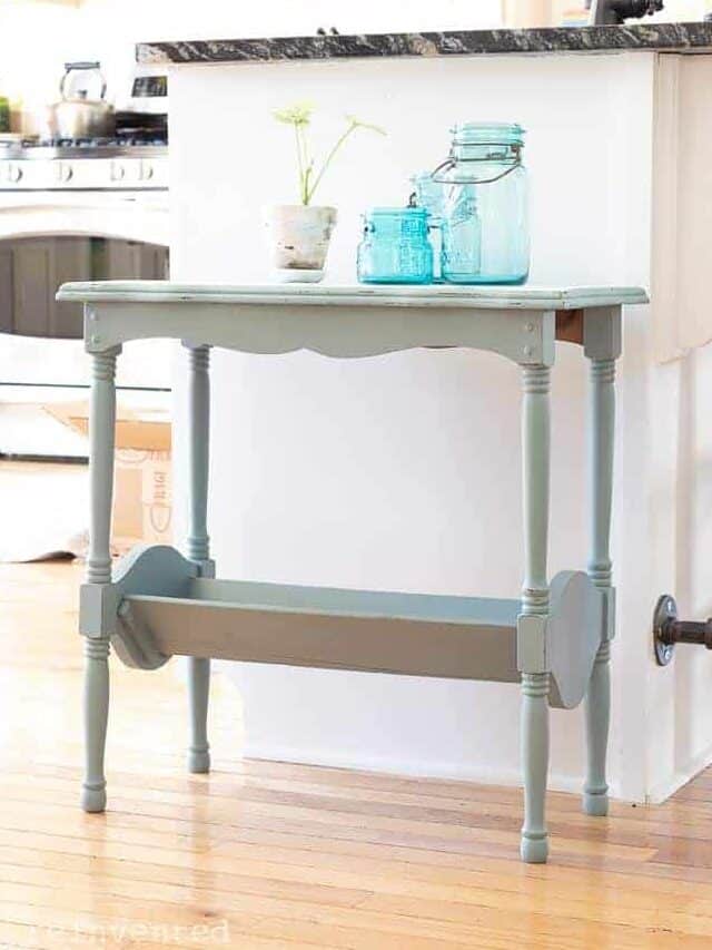 Idea for Painting End Tables