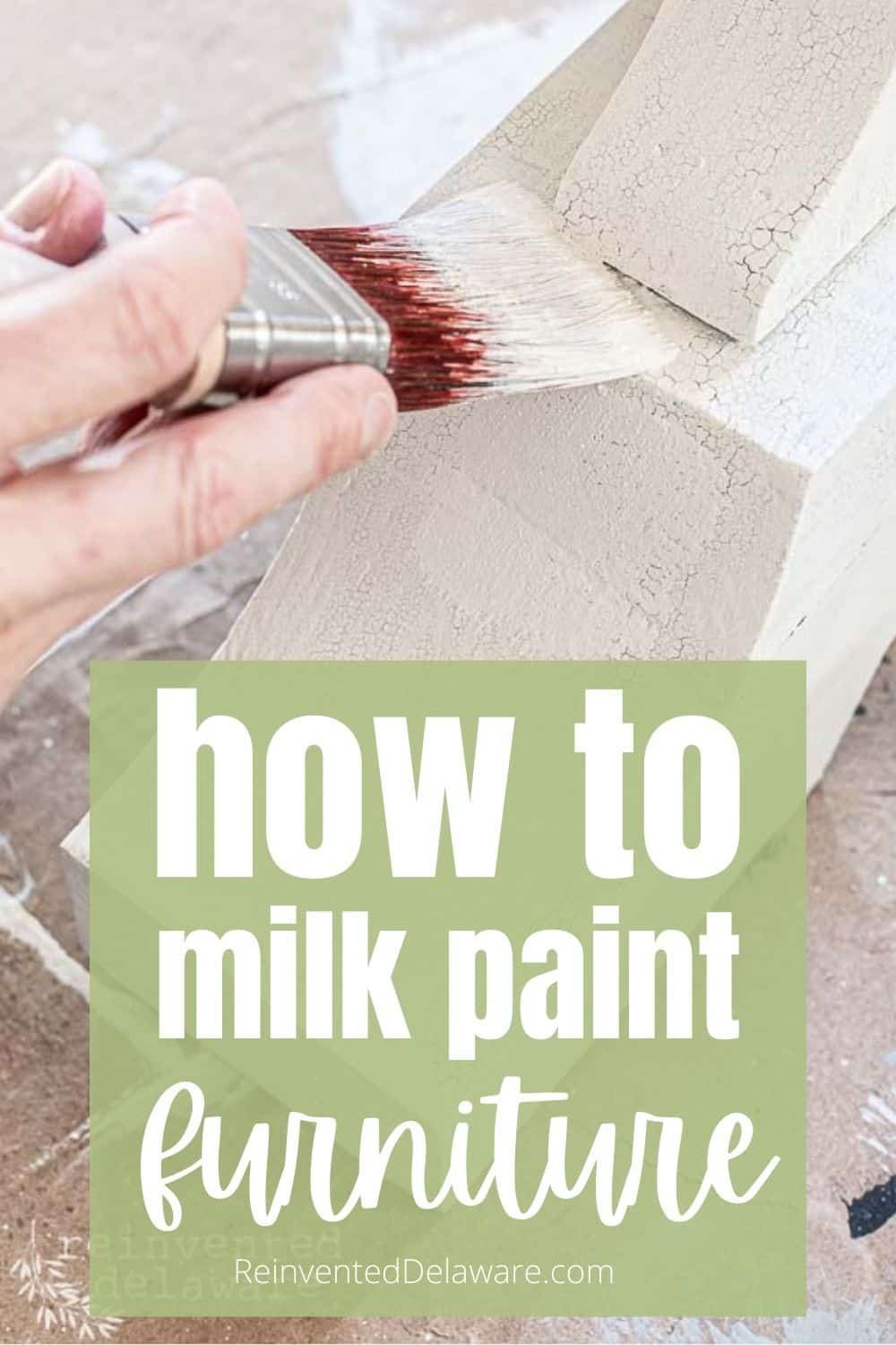How to Milk Paint Furniture Reinvented Delaware