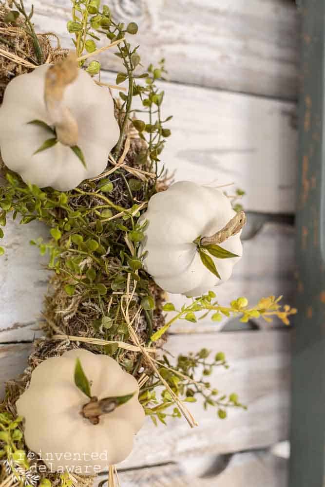 The Easiest Thrift Store Wreath Makeover for Fall