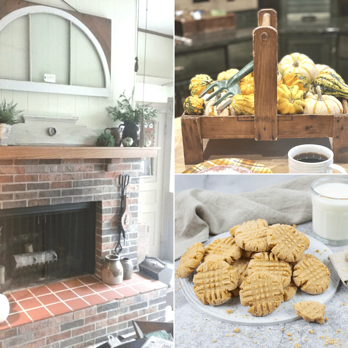 Tuesday Turn About #174 Vintage Decorating and Cookies