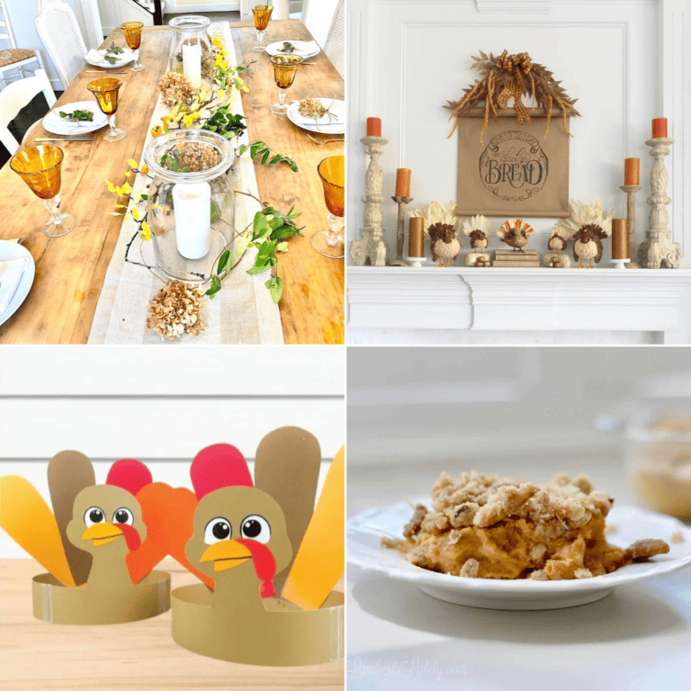 Tuesday Turn About #176 Thanksgiving Ideas