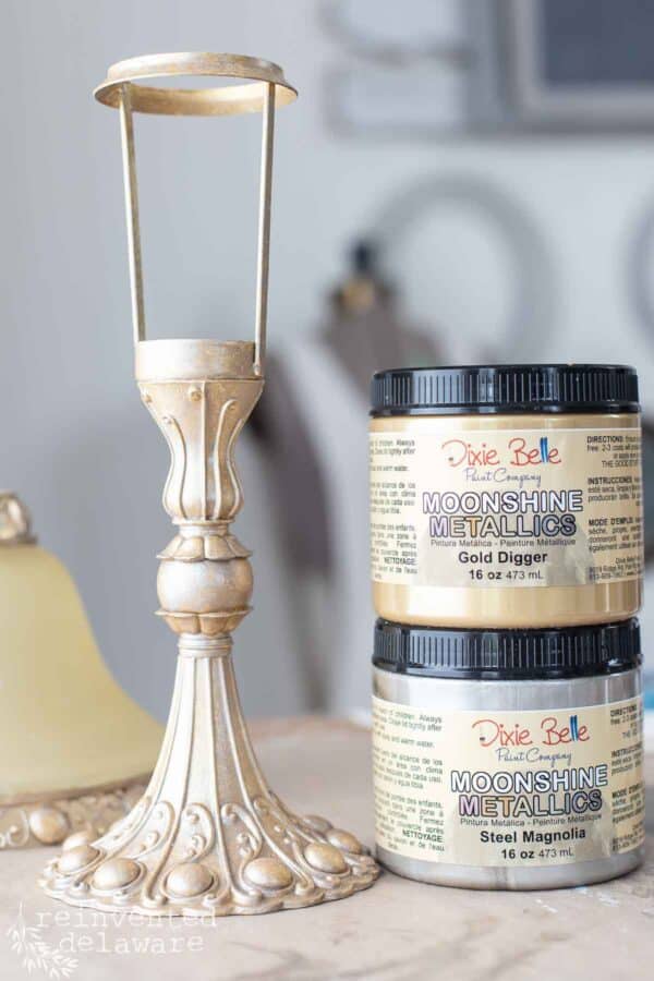 How to Make Metal Look Like Brass using Paint Reinvented Delaware