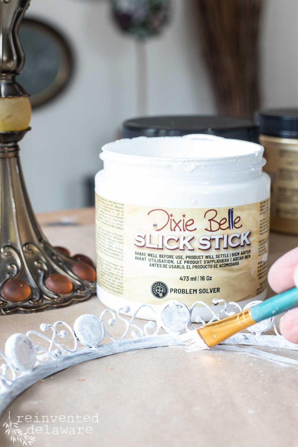 How to Make Metal Look Like Brass using Paint Reinvented Delaware