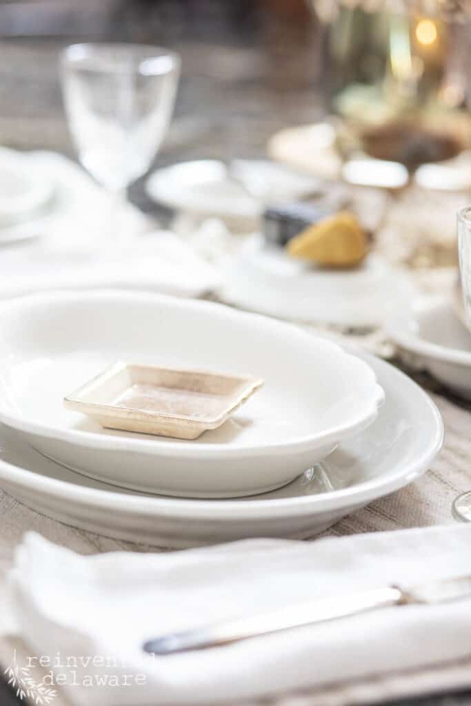 ironstone dishes for table setting