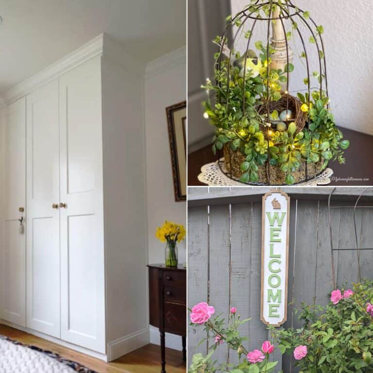 collage spring diy projects