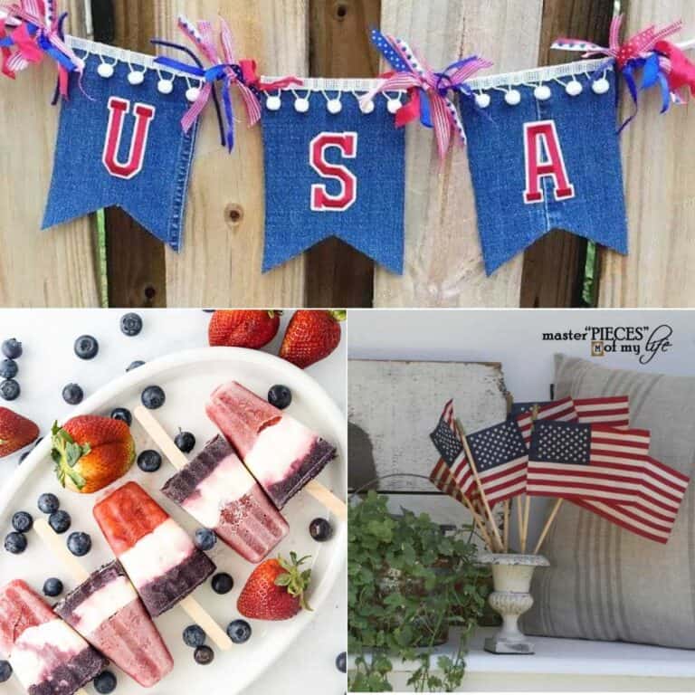 Tuesday Turn About #203 Patriotic Decor Ideas & Popsicles