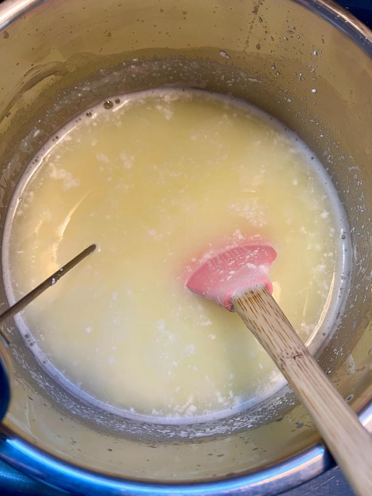 rescued instant pot greek yogurt after reheating and adding fresh starter — thick and creamy result