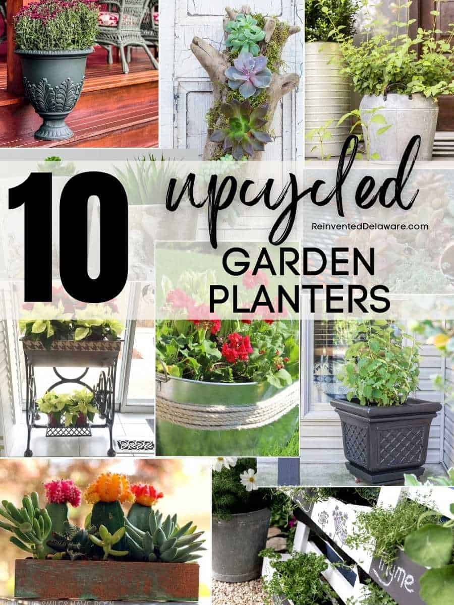 19+ Brilliant Upcycled Planter Ideas - Reinvented Delaware, image size:900x1200