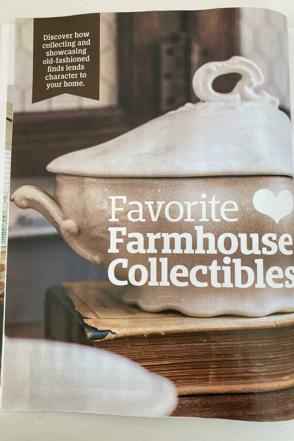 country sampler farmhouse style magazine vintage ironstone