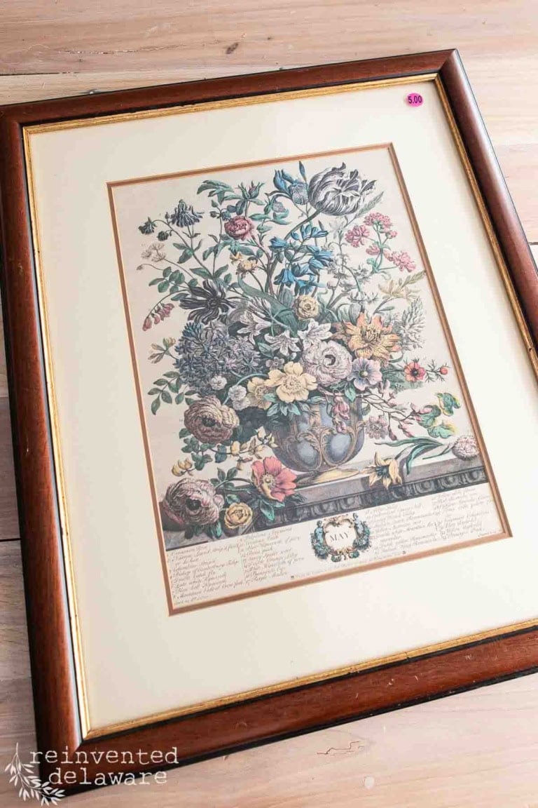 Repurpose Picture Frames: Create an Antique Vintage Look | Reinvented ...