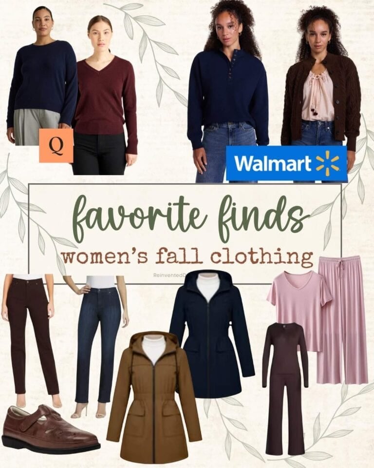 Weekend Shopping Women’s Fall Clothing at Walmart